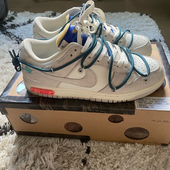 Off White Nike Dunk Lot 16 - Picture 1 of 7